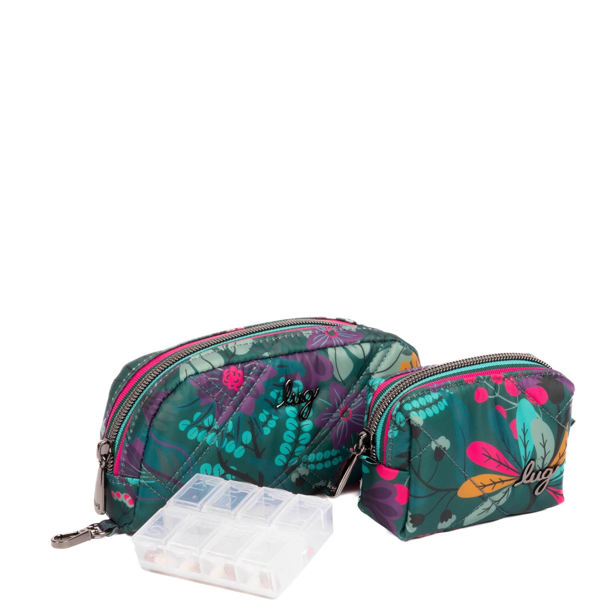 Bobsled XL Eyeglass Case & Choo Choo Mini Pill Box Set