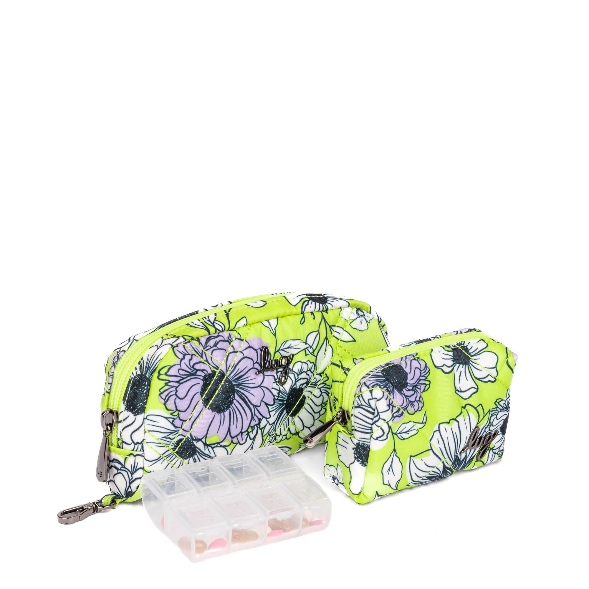 Bobsled XL Eyeglass Case & Choo Choo Mini Pill Box Set