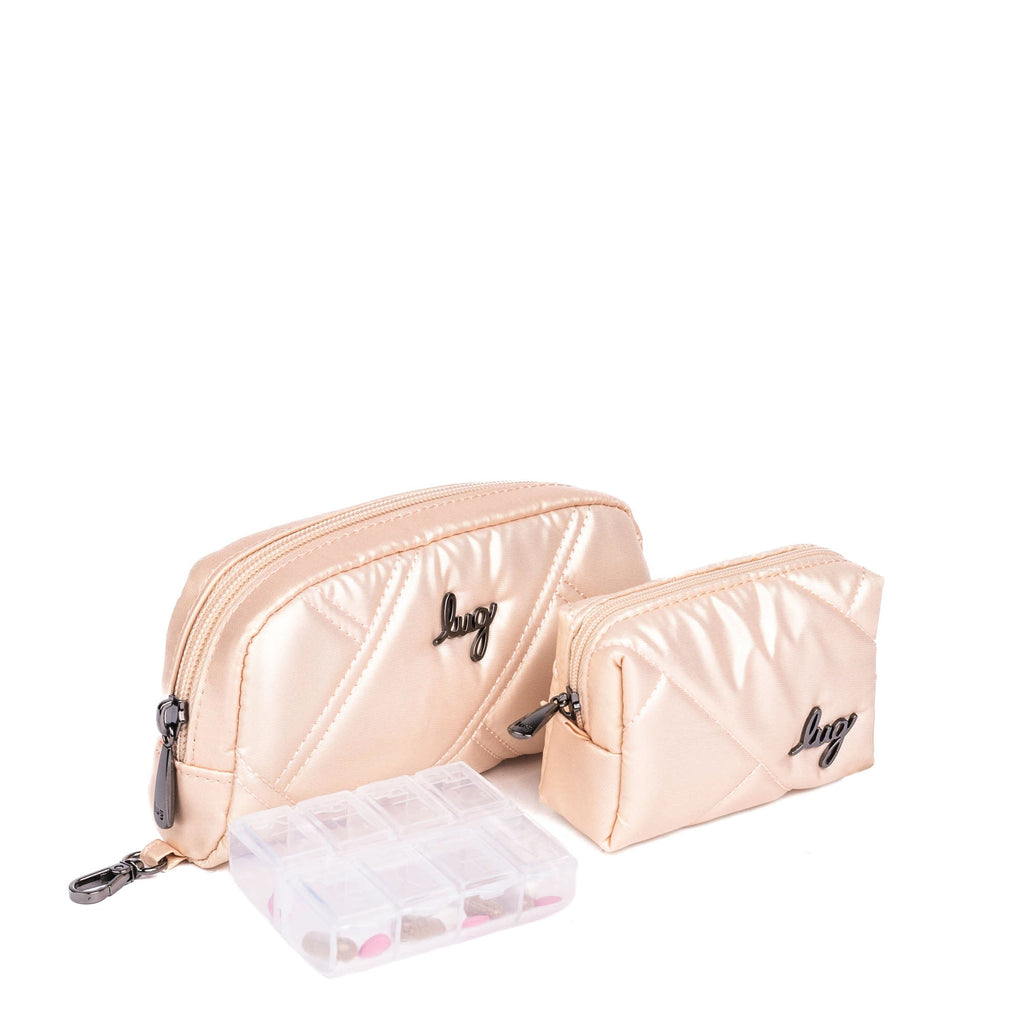 Bobsled XL Eyeglass Case & Choo Choo Mini Pill Box Set