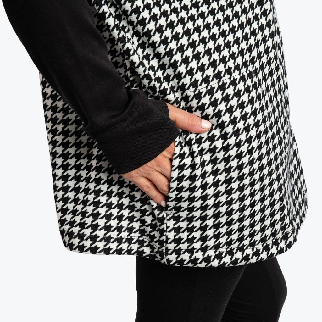 Bolero Brushed Sweater Knit Zip-Up