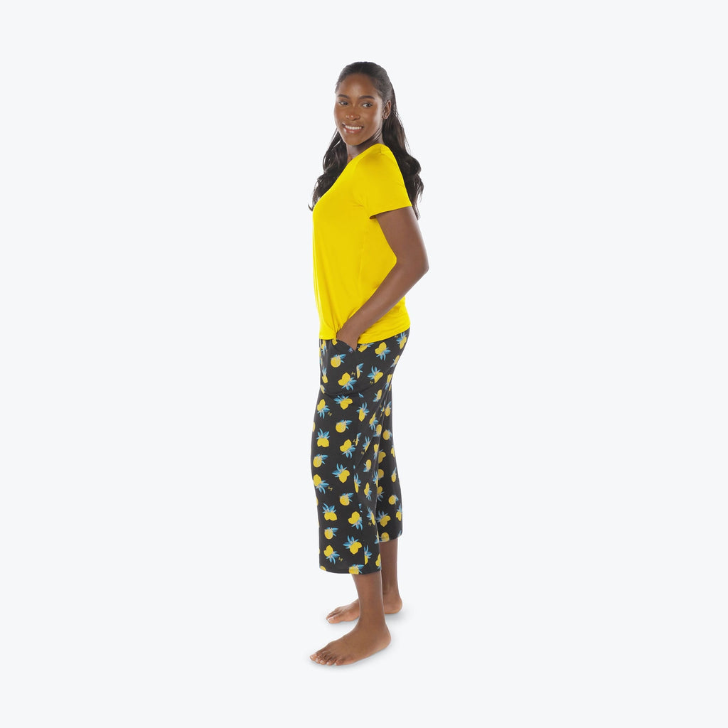 Boomerang Relaxed Tee & Cropped Pants Set