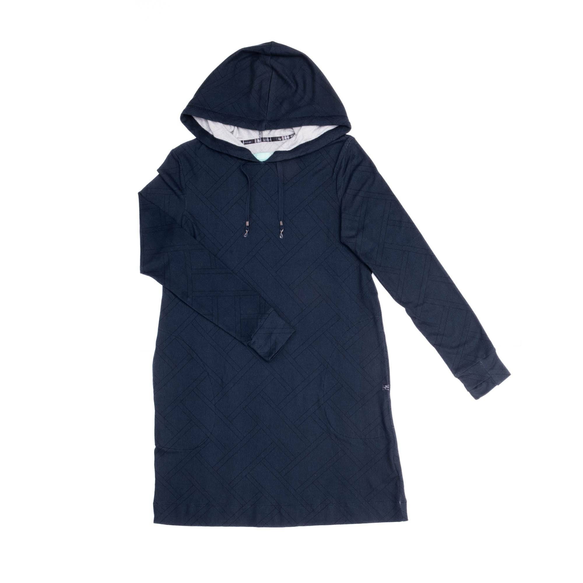 Dilly Dally Brushed Sweater Knit Lounge Dress