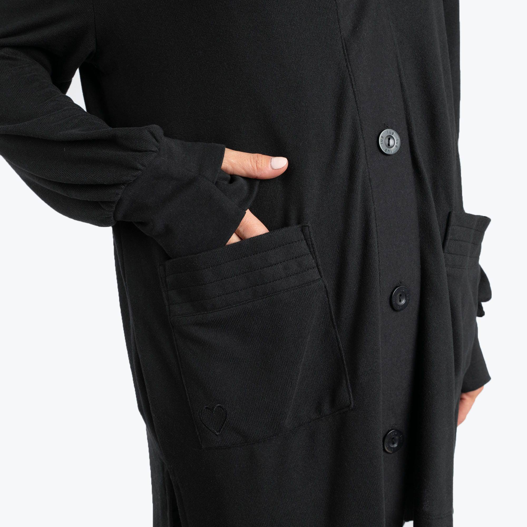 Dolly Brushed Sweater Knit Button Front Cardigan