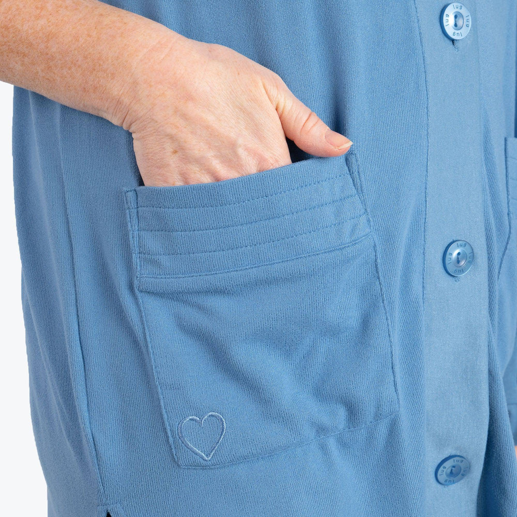 Dolly Brushed Sweater Knit Button Front Cardigan