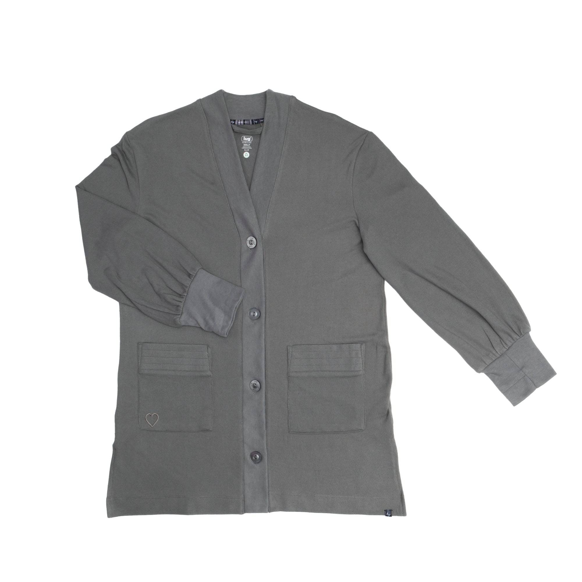 Dolly Brushed Sweater Knit Button Front Cardigan