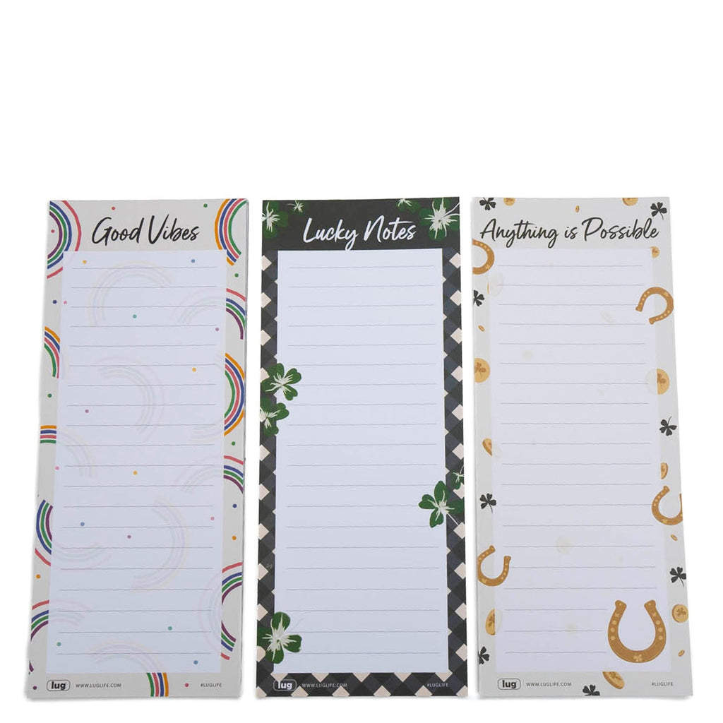 Doodle Notepad 3pk - 4.5 x 11