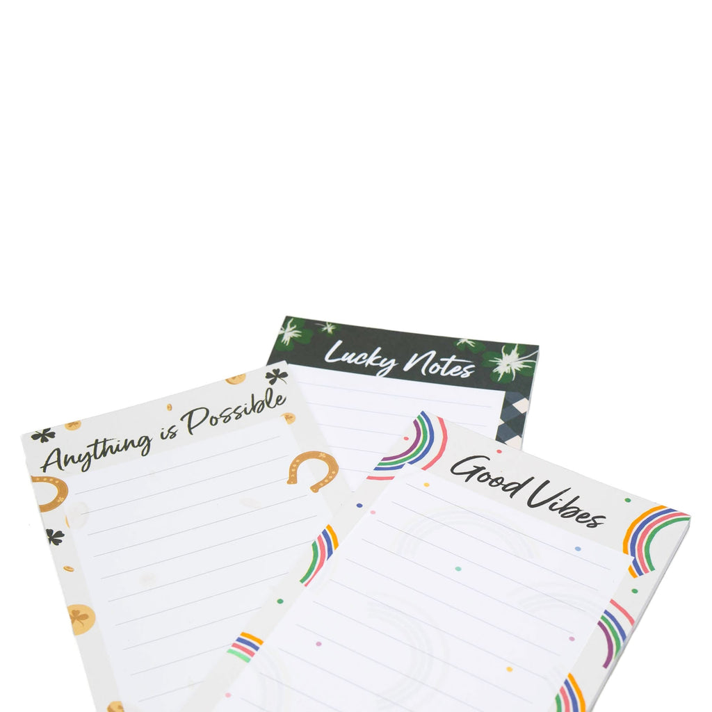Doodle Notepad 3pk - 4.5 x 11