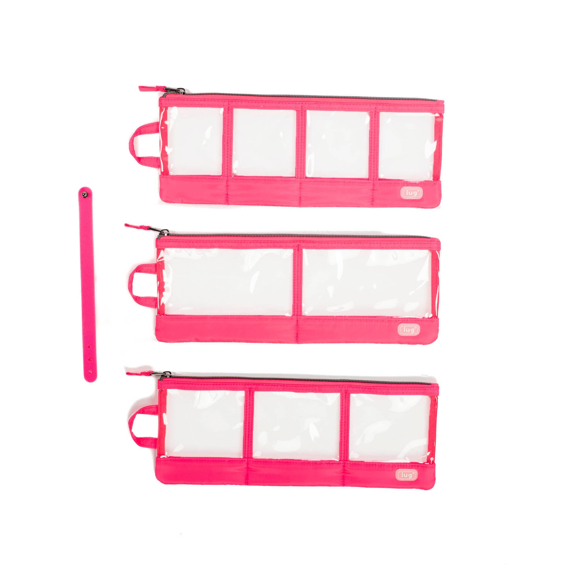 Envelope 3pc Clearview Zip Organizers