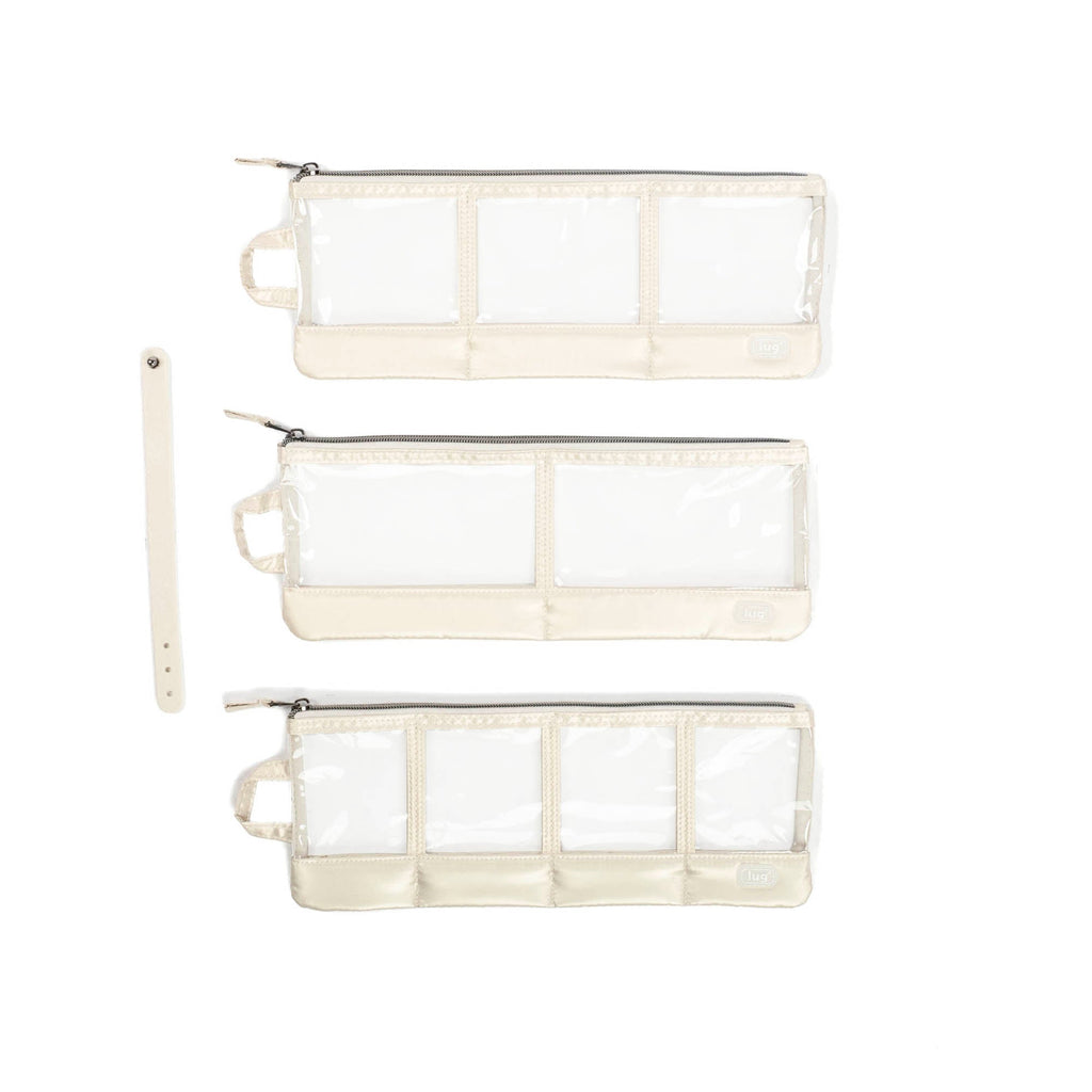 Envelope 3pc Clearview Zip Organizers