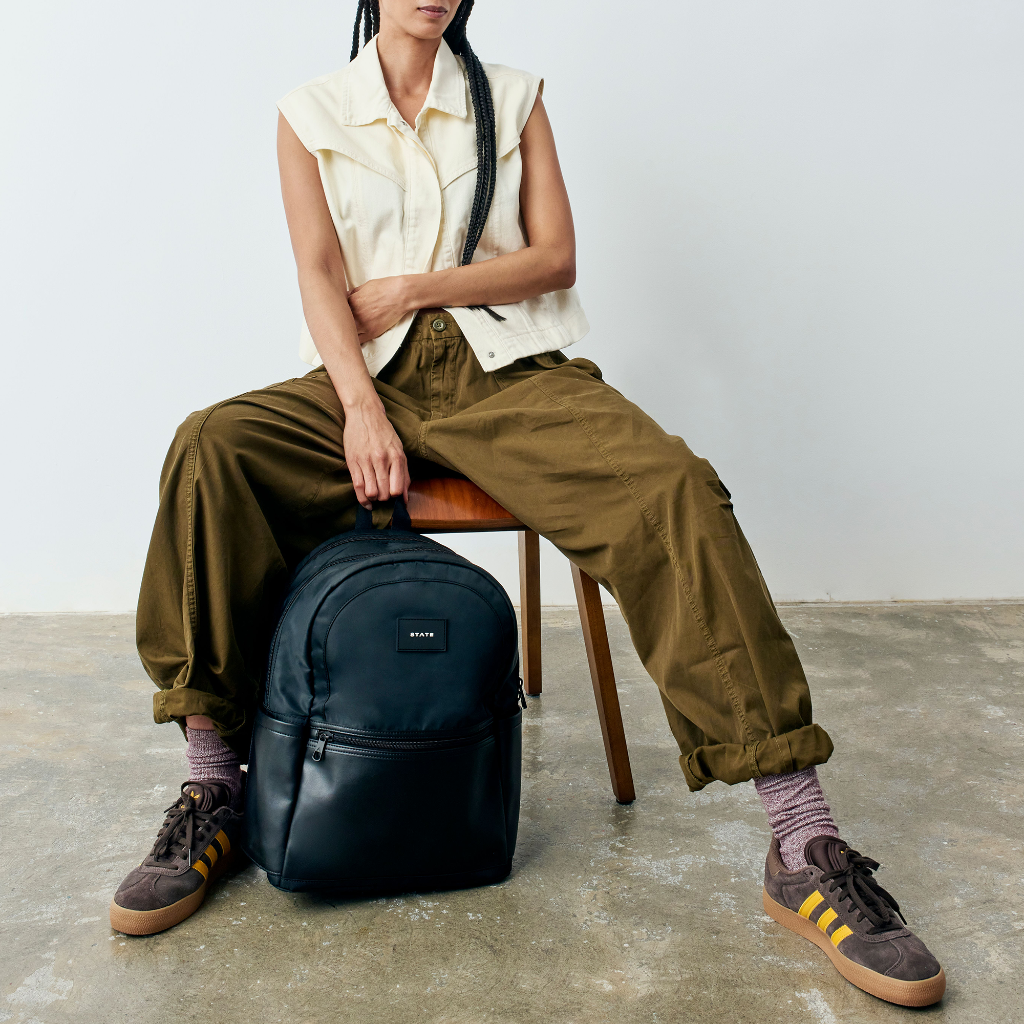 Evans Double Pocket Backpack