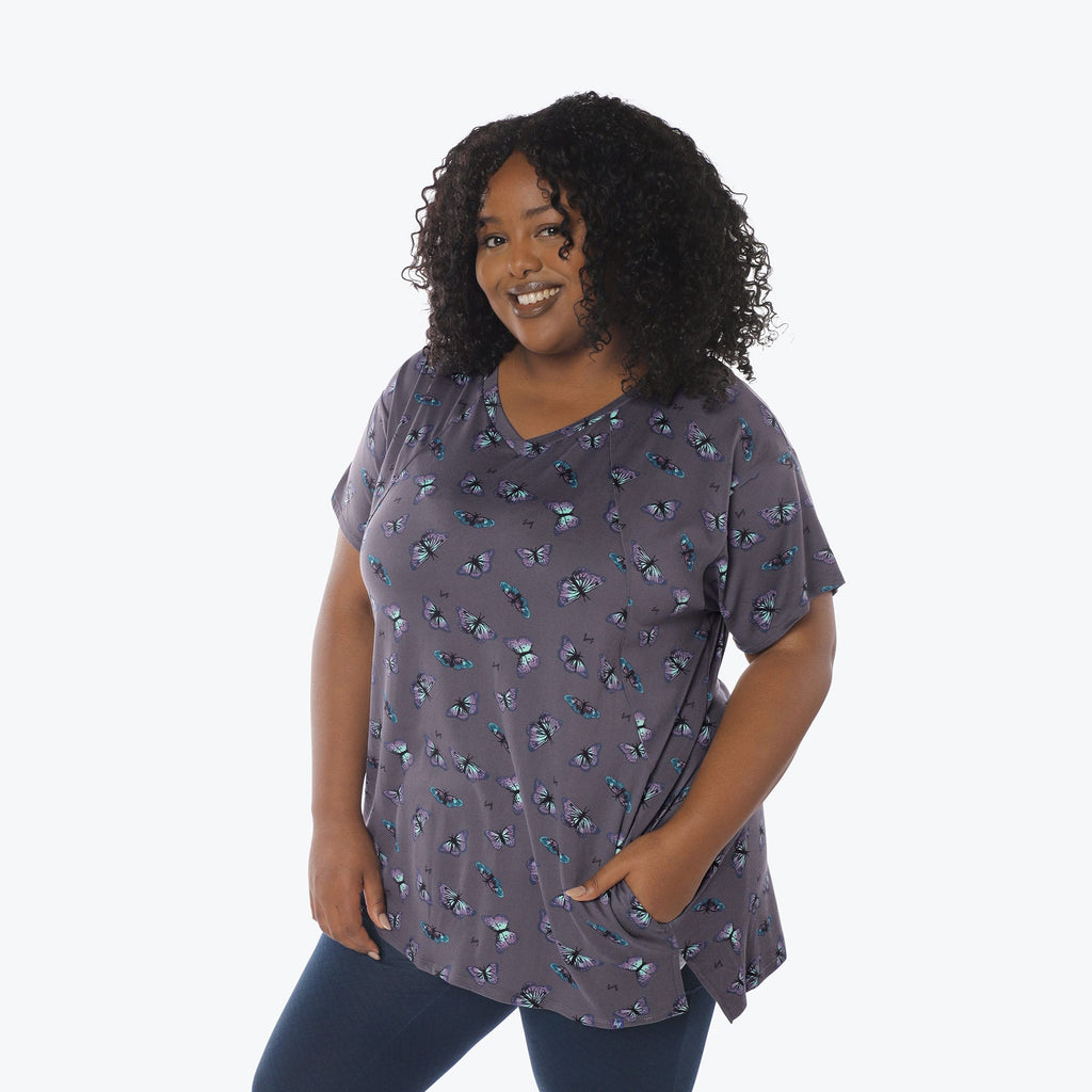 Hopper High Low Tunic Top