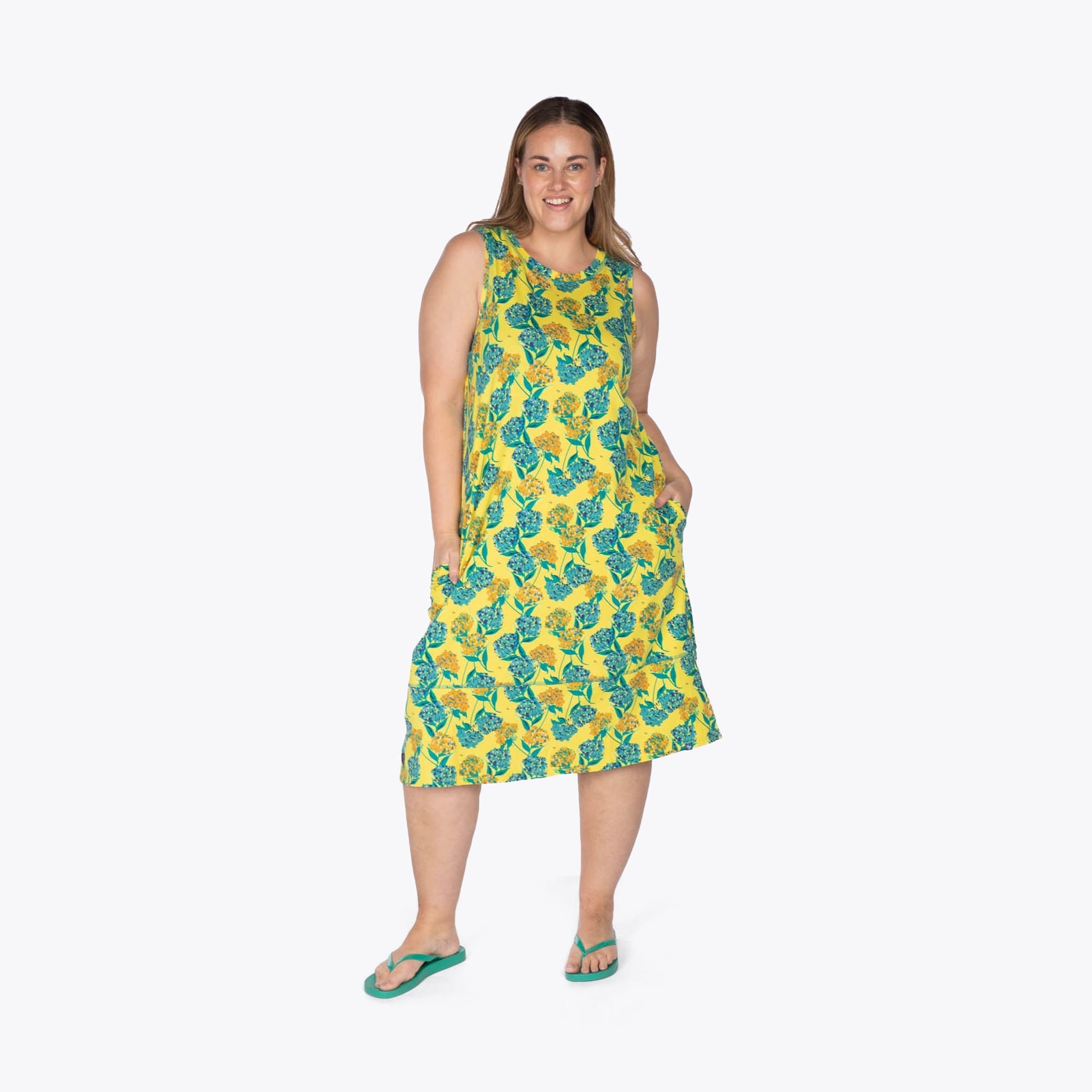Hopscotch Sleeveless Dress