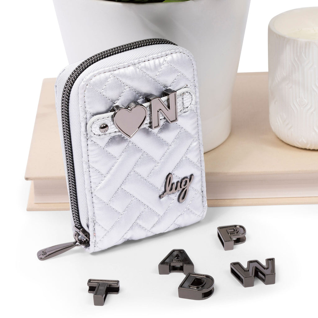 Lug Gunmetal Bag Charm