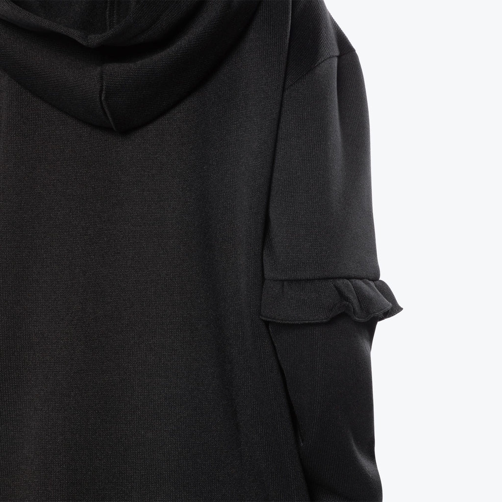 Peekaboo Sweater Fleece Tunic Hoodie