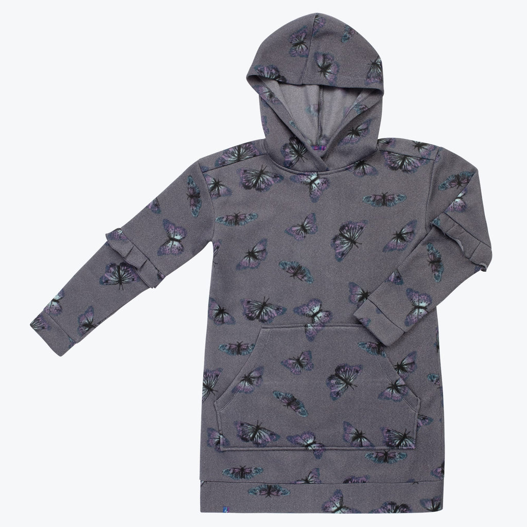 Peekaboo Sweater Fleece Tunic Hoodie