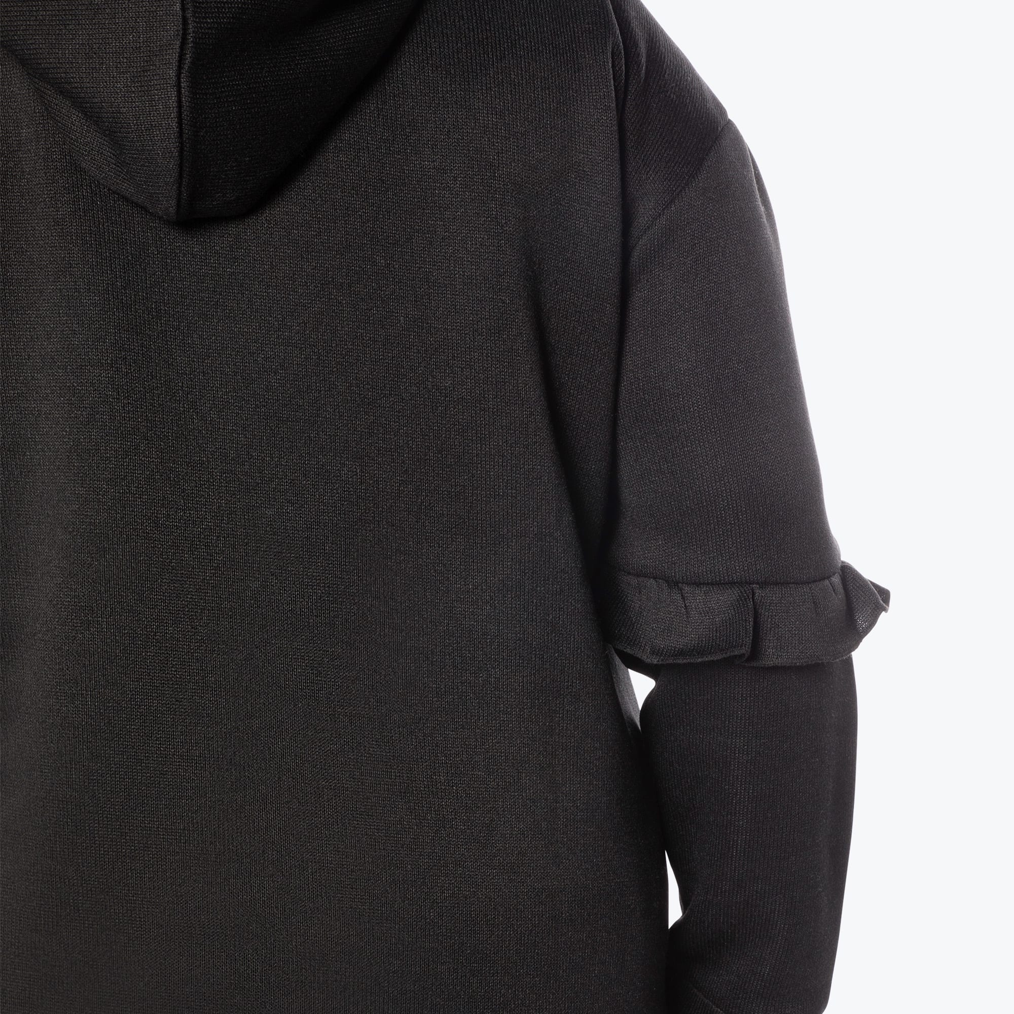 Peekaboo Sweater Fleece Tunic Hoodie