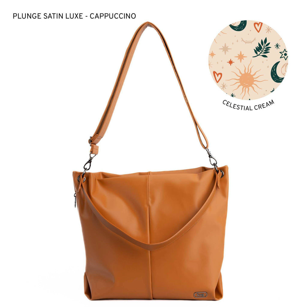 Plunge Satin Luxe VL Carry-All Crossbody Bag