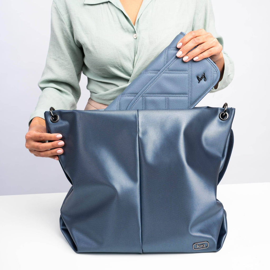 Plunge Satin Luxe VL Carry-All Crossbody Bag