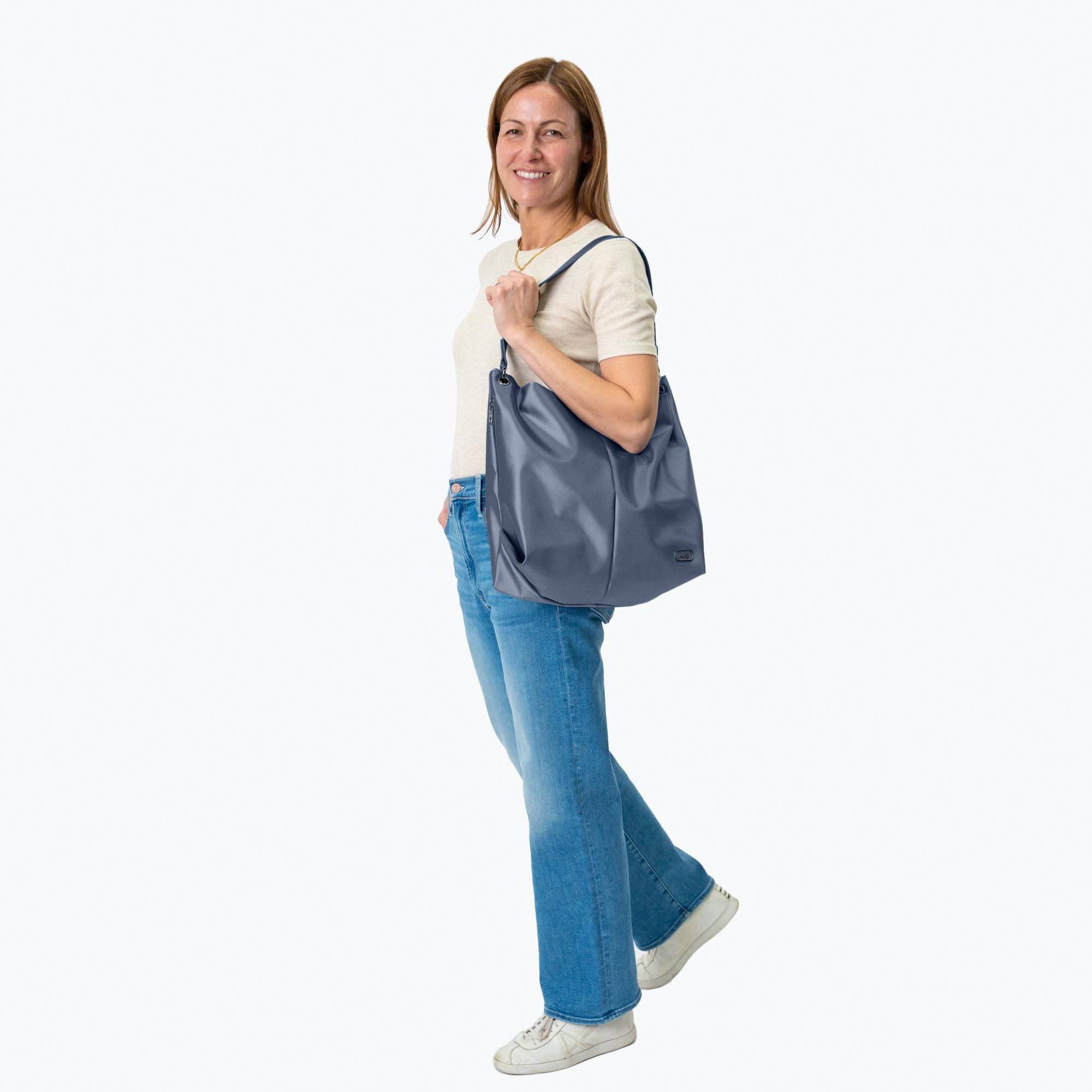 Plunge Satin Luxe VL Carry-All Crossbody Bag