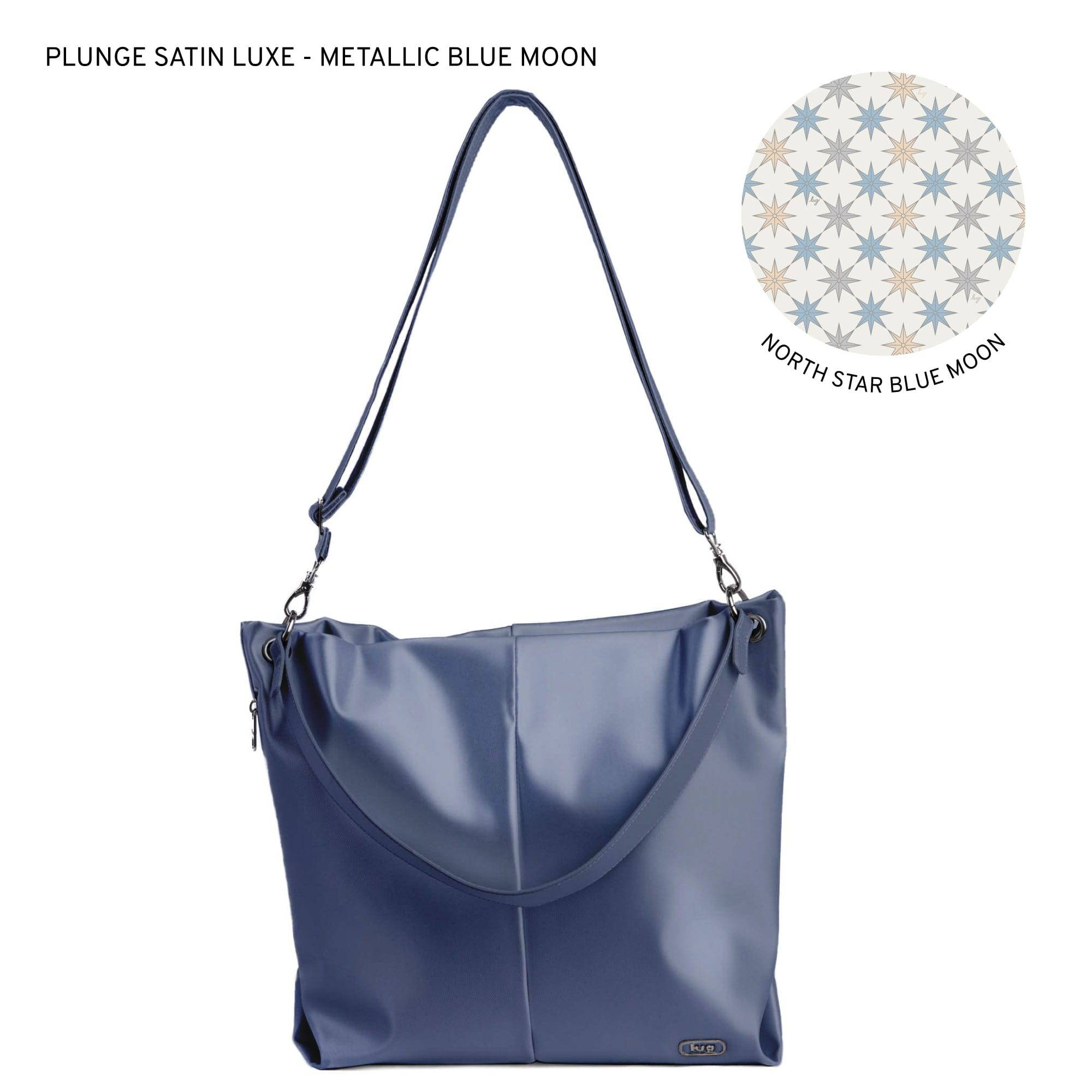 Plunge Satin Luxe VL Carry-All Crossbody Bag