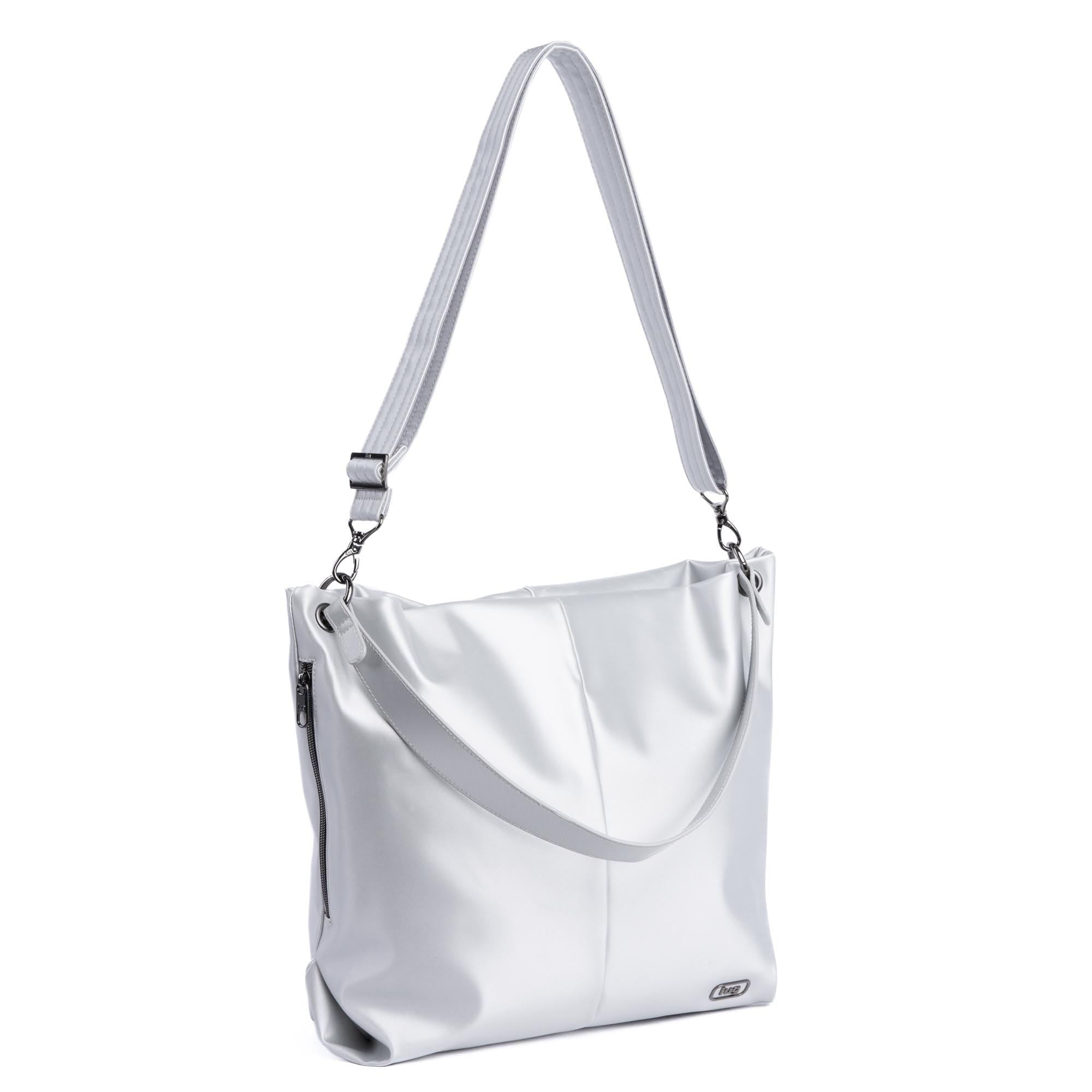 Plunge Satin Luxe VL Carry-All Crossbody Bag