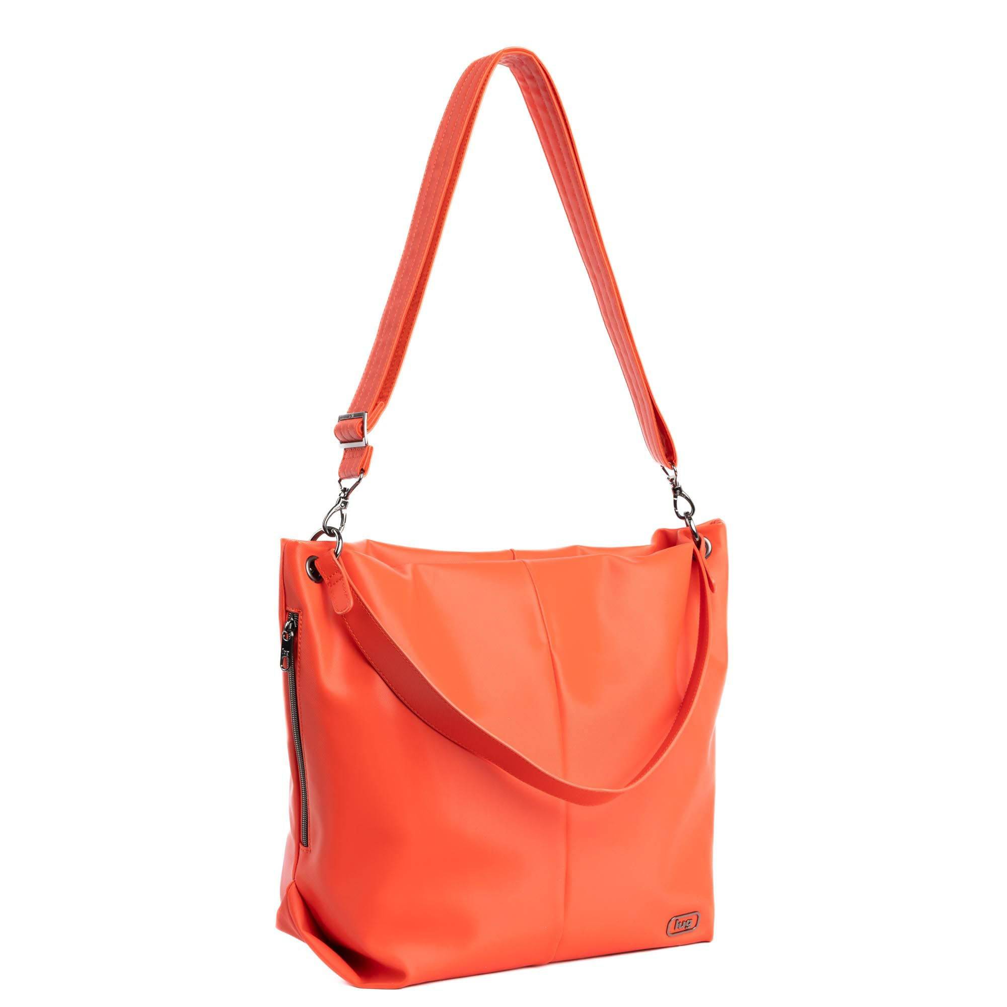 Plunge Satin Luxe VL Carry-All Crossbody Bag