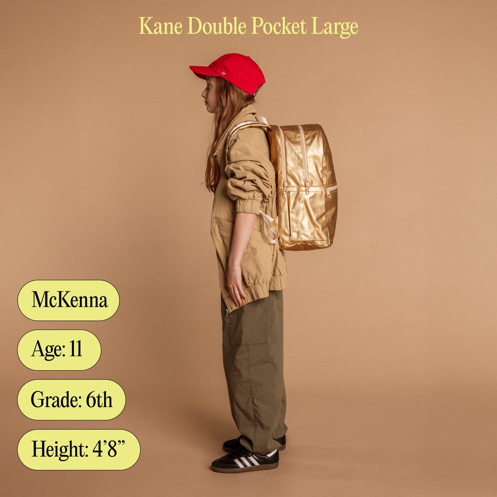 Kane Double Pocket Backpack