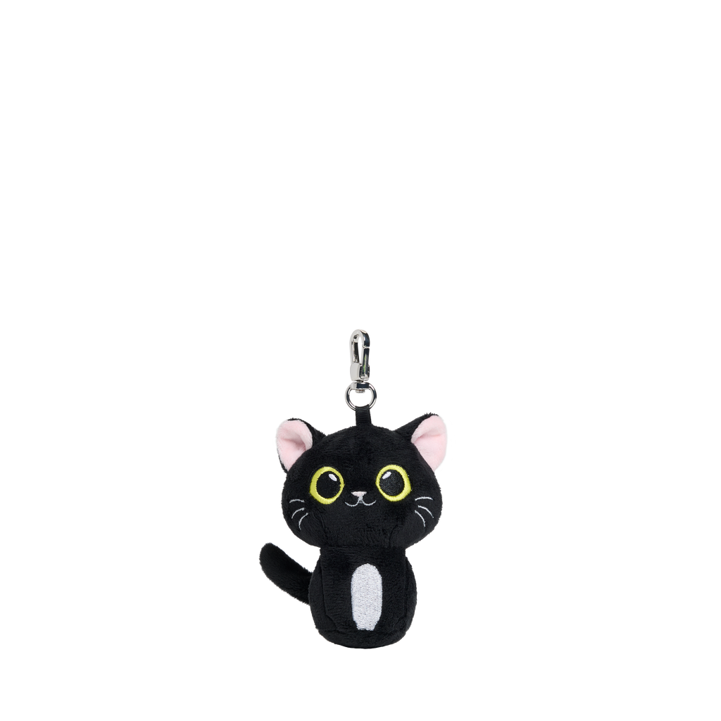 Fuzzy Cat Keychain