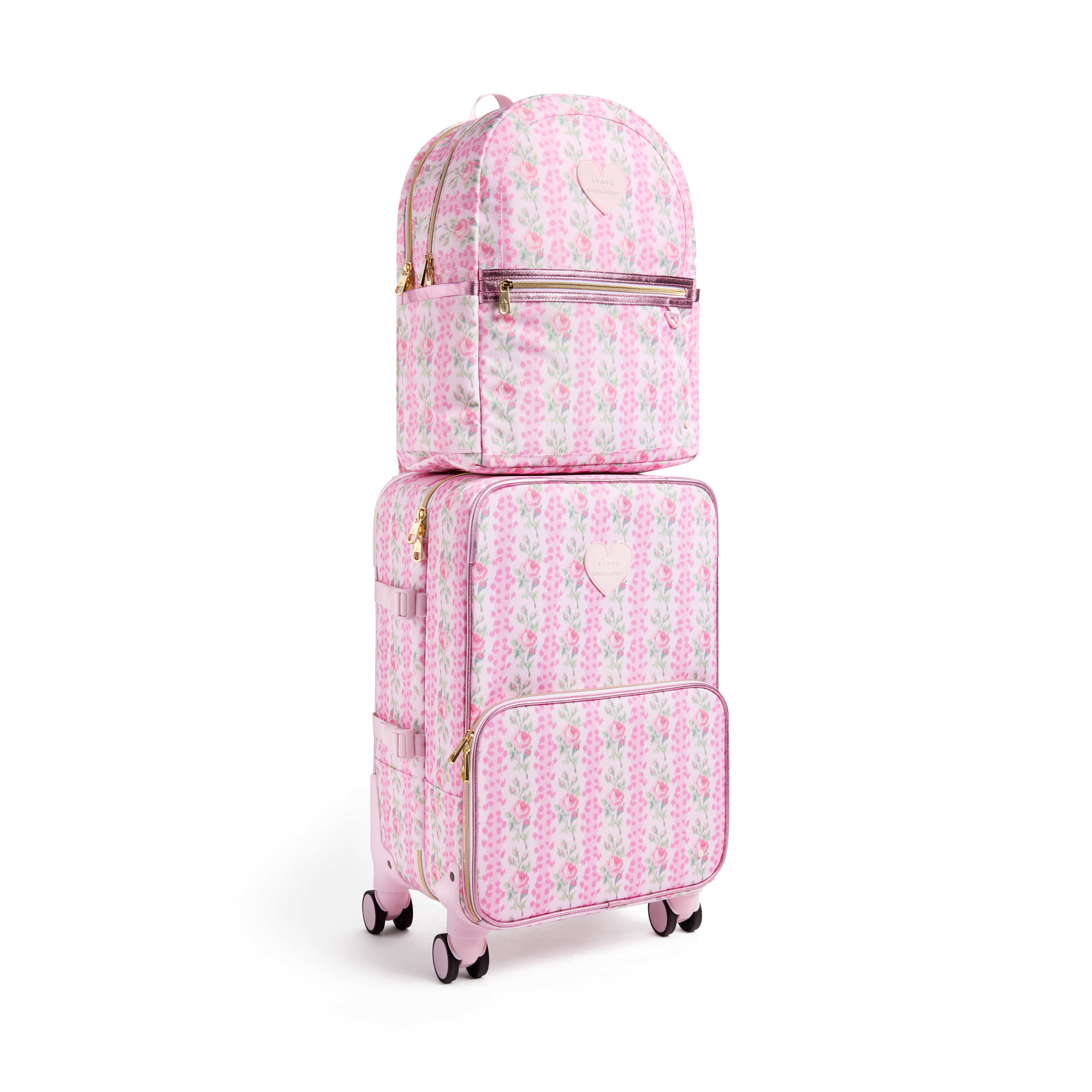 STATE x LoveShackFancy Kane Double Pocket Backpack