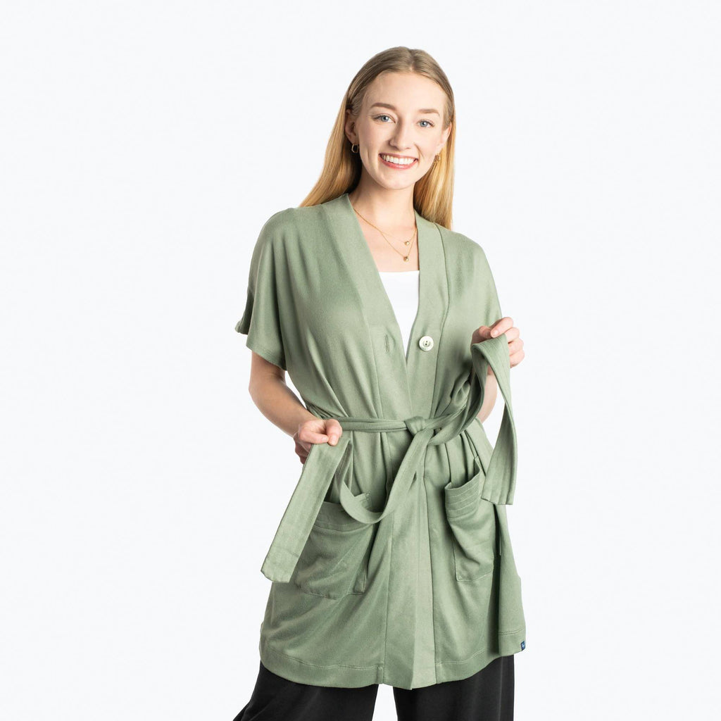 Sashay Lounge Wrap Vest