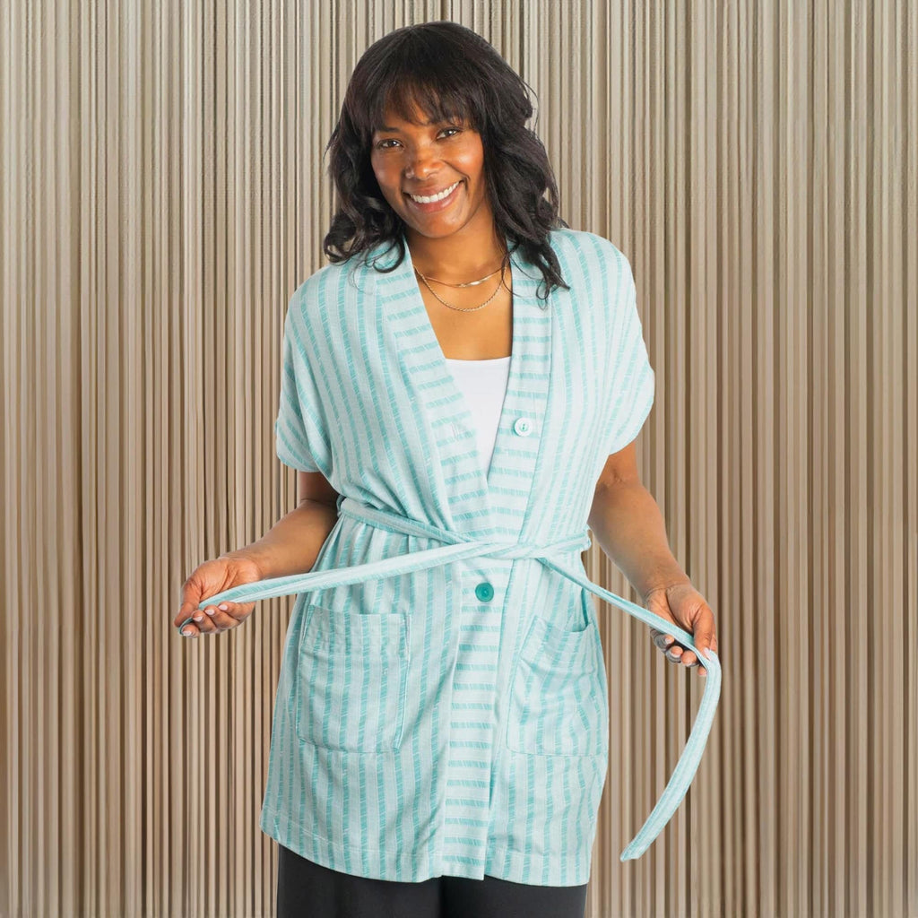 Sashay Lounge Wrap Vest