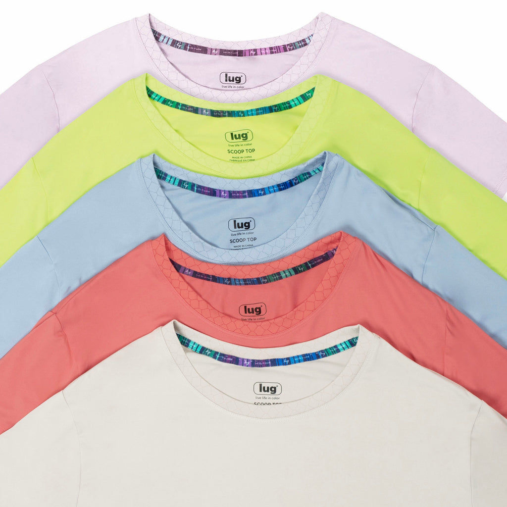 Scoop Short Sleeve Top