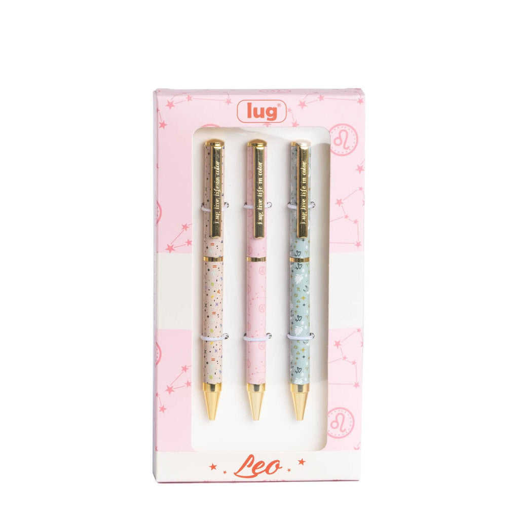 Lug Pens 3pk - Zodiac