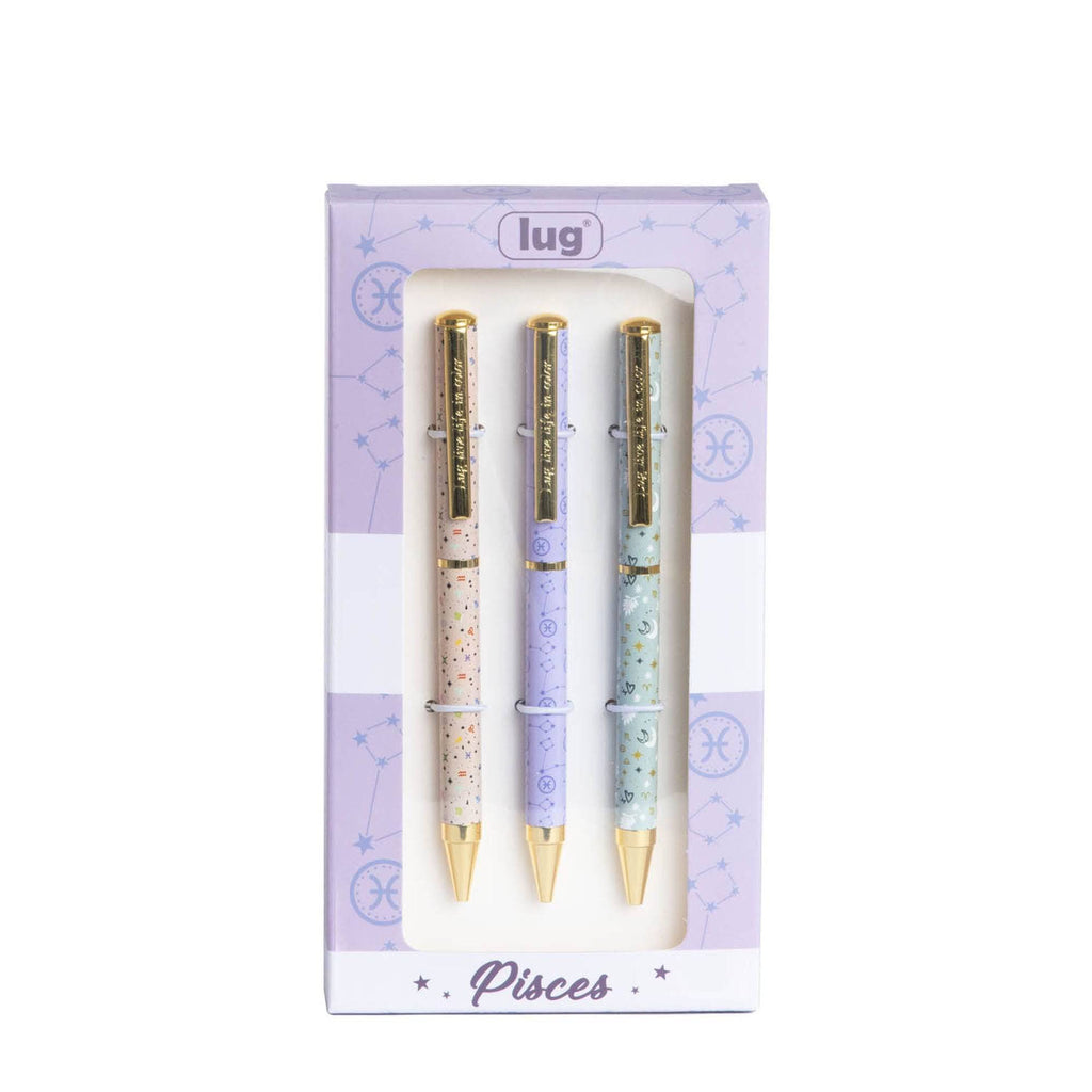 Lug Pens 3pk - Zodiac