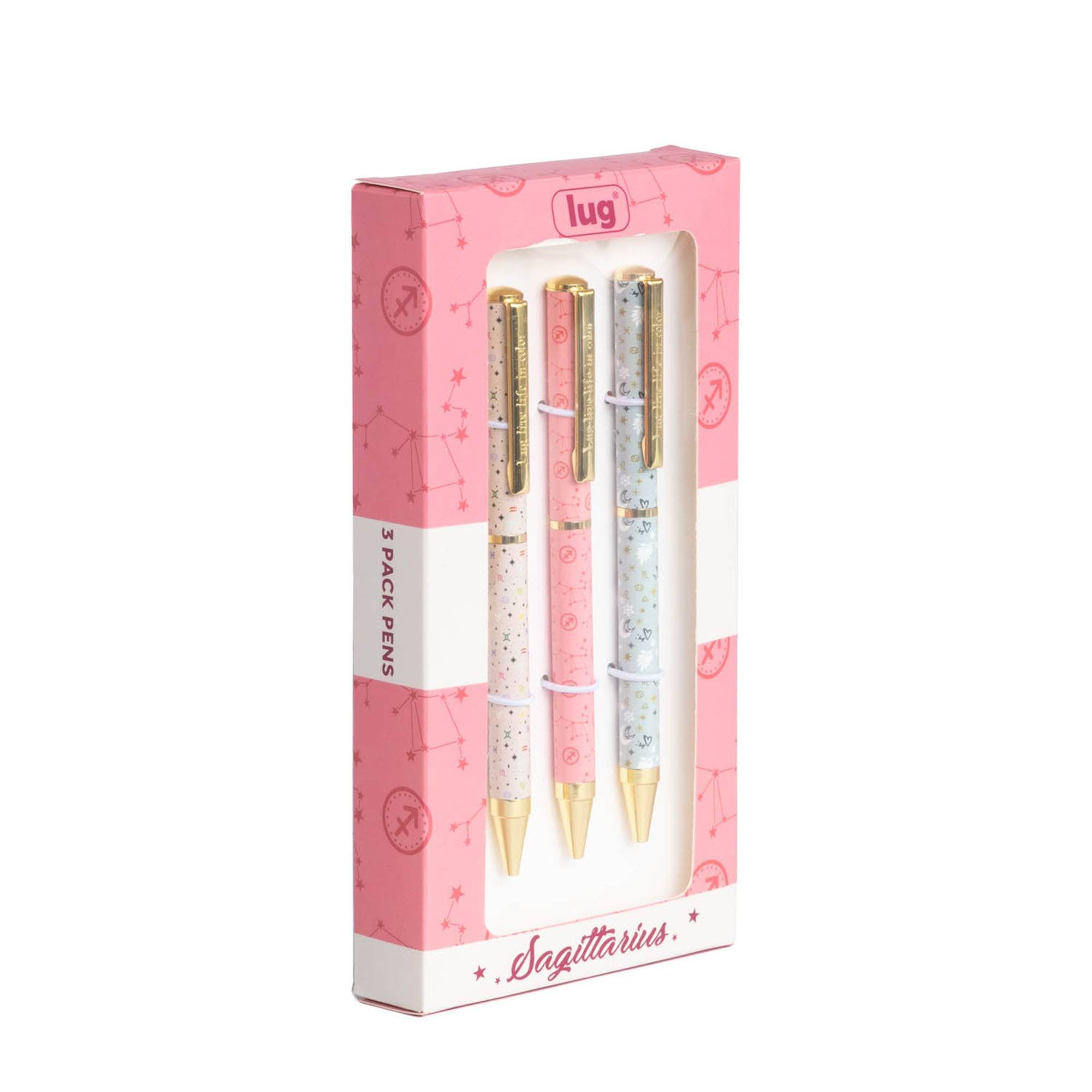 Lug Pens 3pk - Zodiac