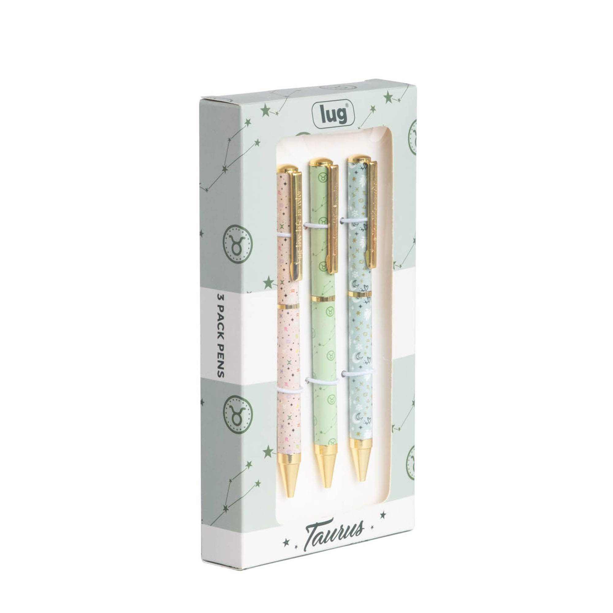 Lug Pens 3pk - Zodiac