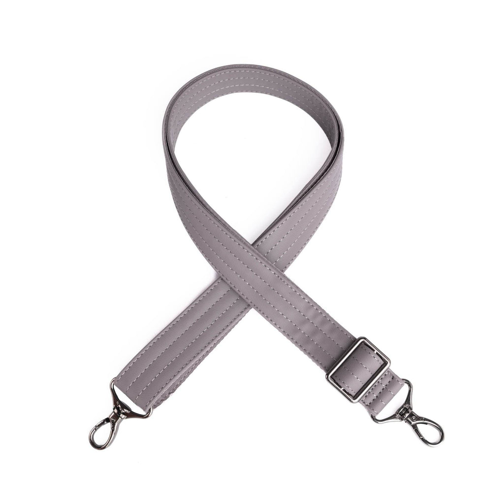 Adjustable Webbed Satin Luxe VL Bag Strap - 1.25