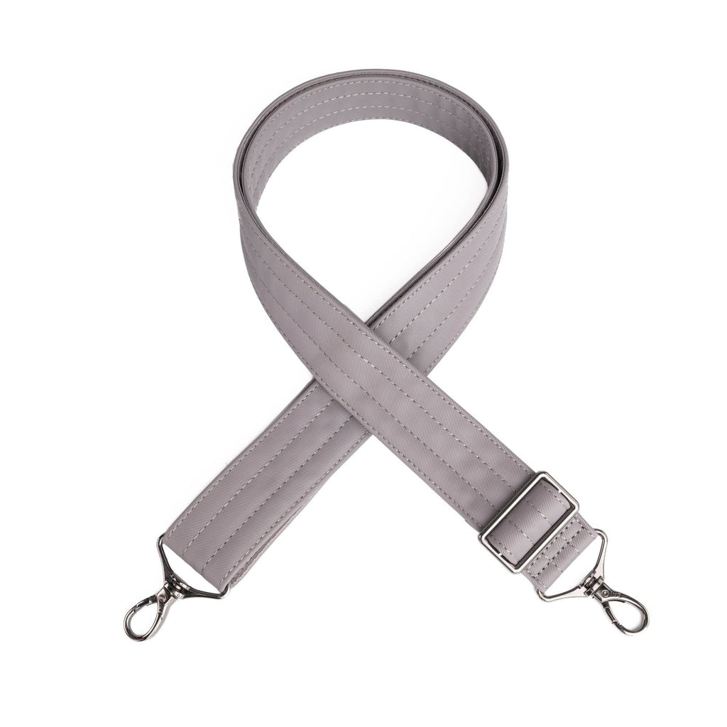 Adjustable Webbed Satin Luxe VL Bag Strap - 1.5