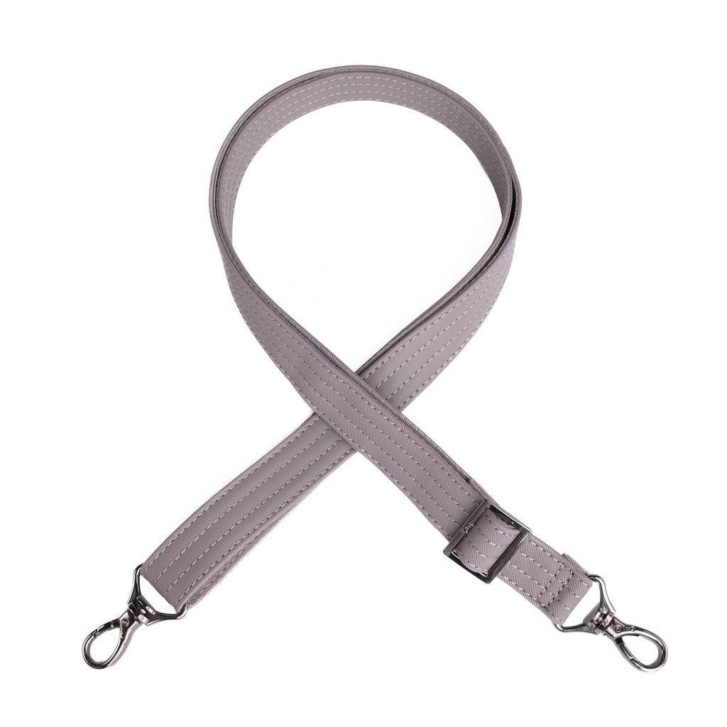 Adjustable Webbed Satin Luxe VL Bag Strap - 1