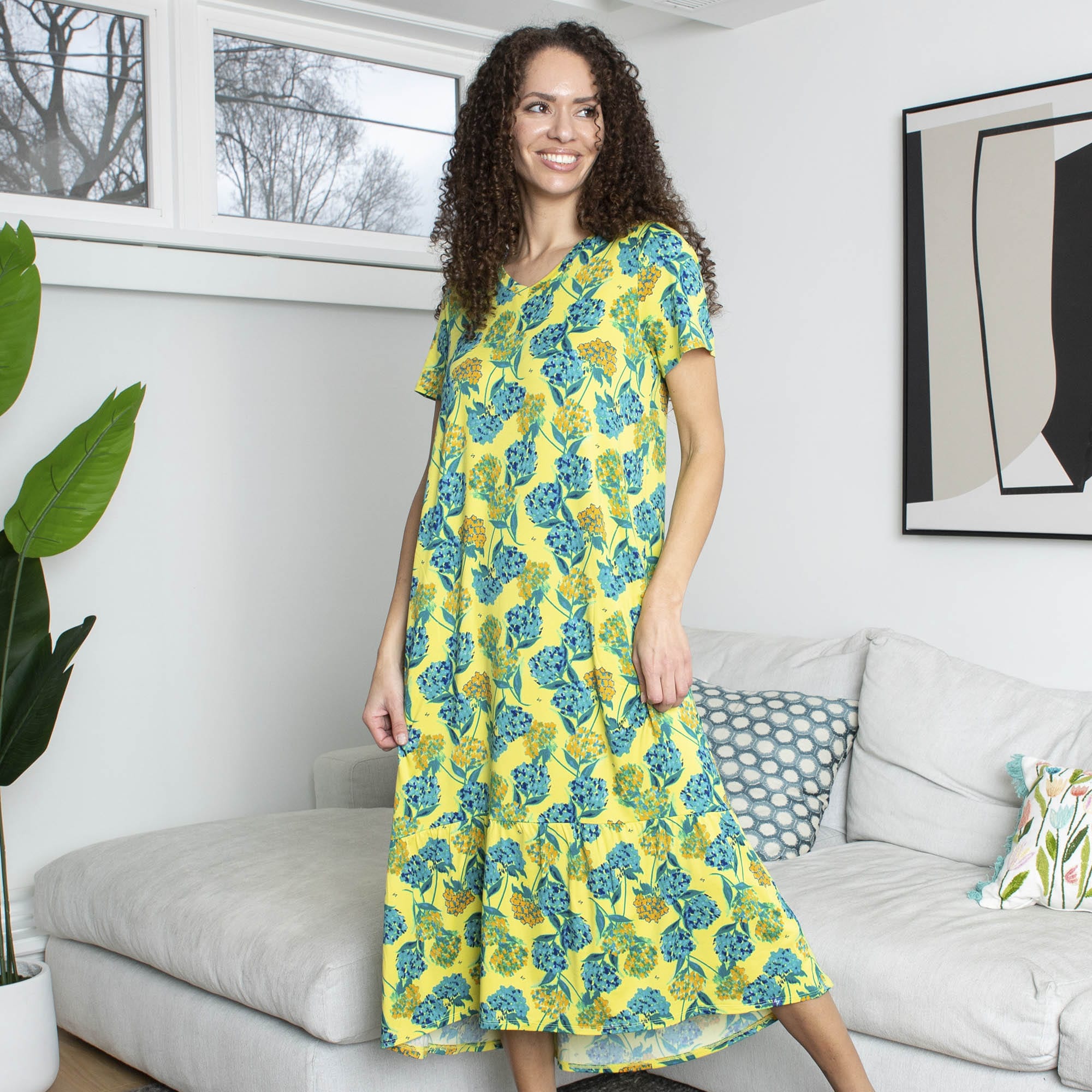 Swing High Low Maxi Dress