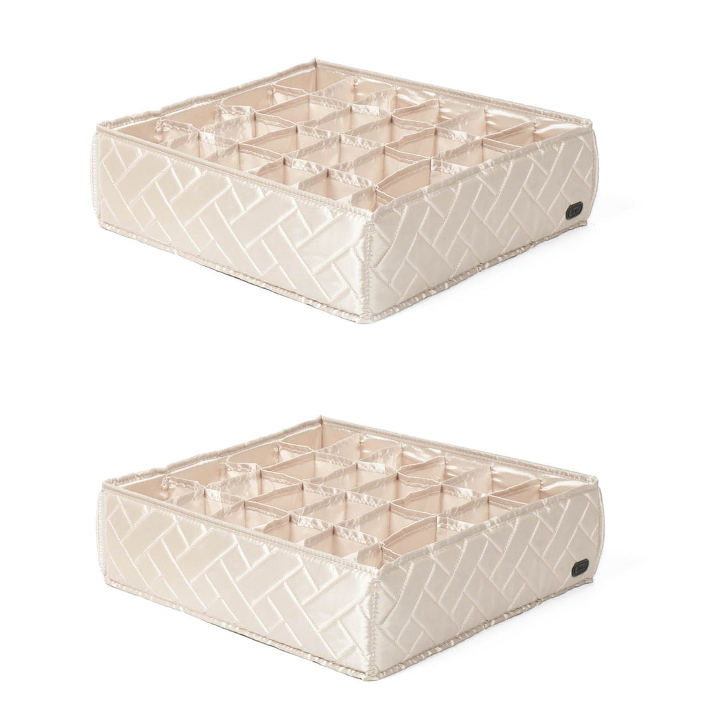 Trolley 2pc 24 Pocket Drawer Organizers