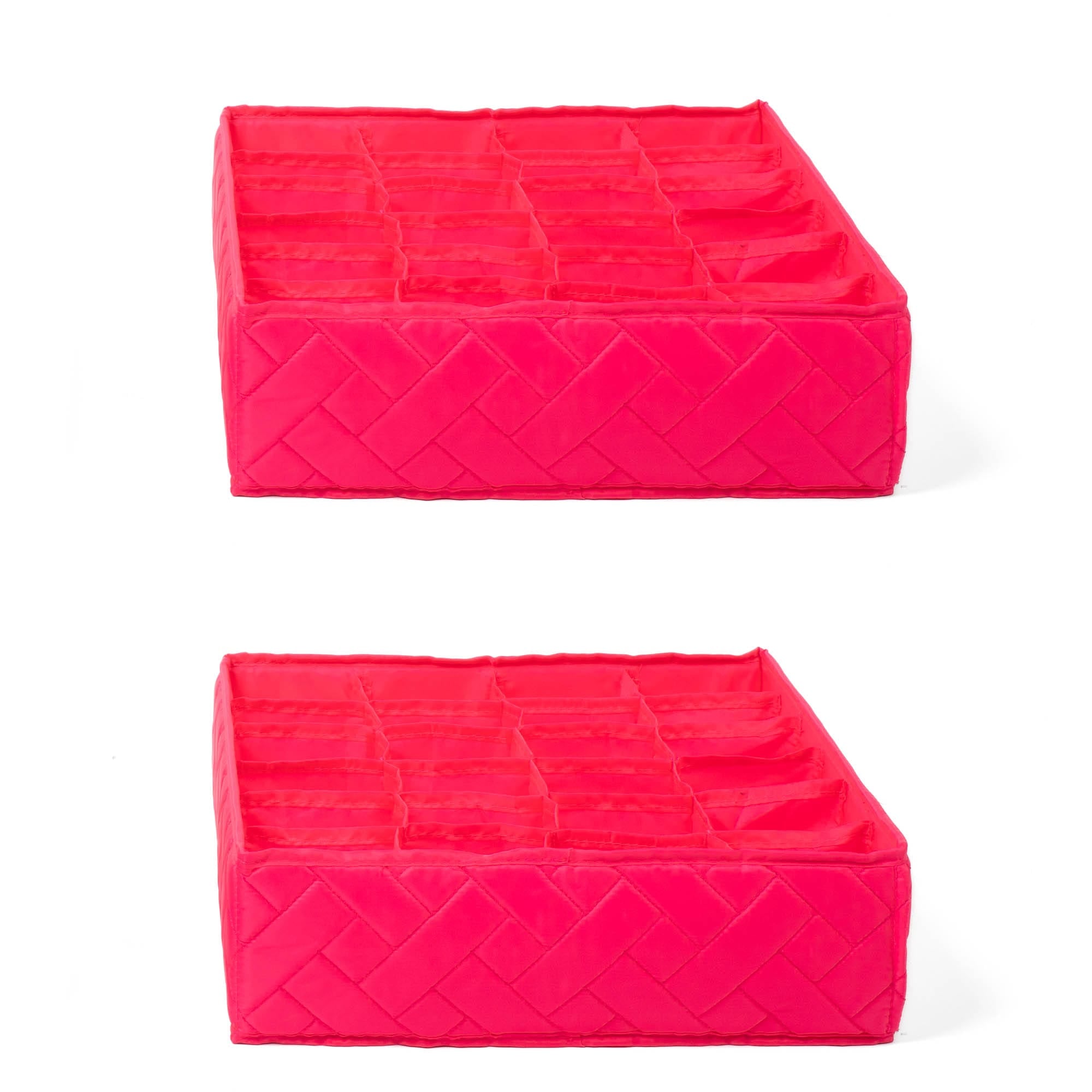 Trolley 2pc 24 Pocket Drawer Organizers
