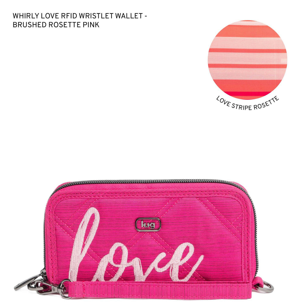 Whirly Love RFID Wristlet Wallet