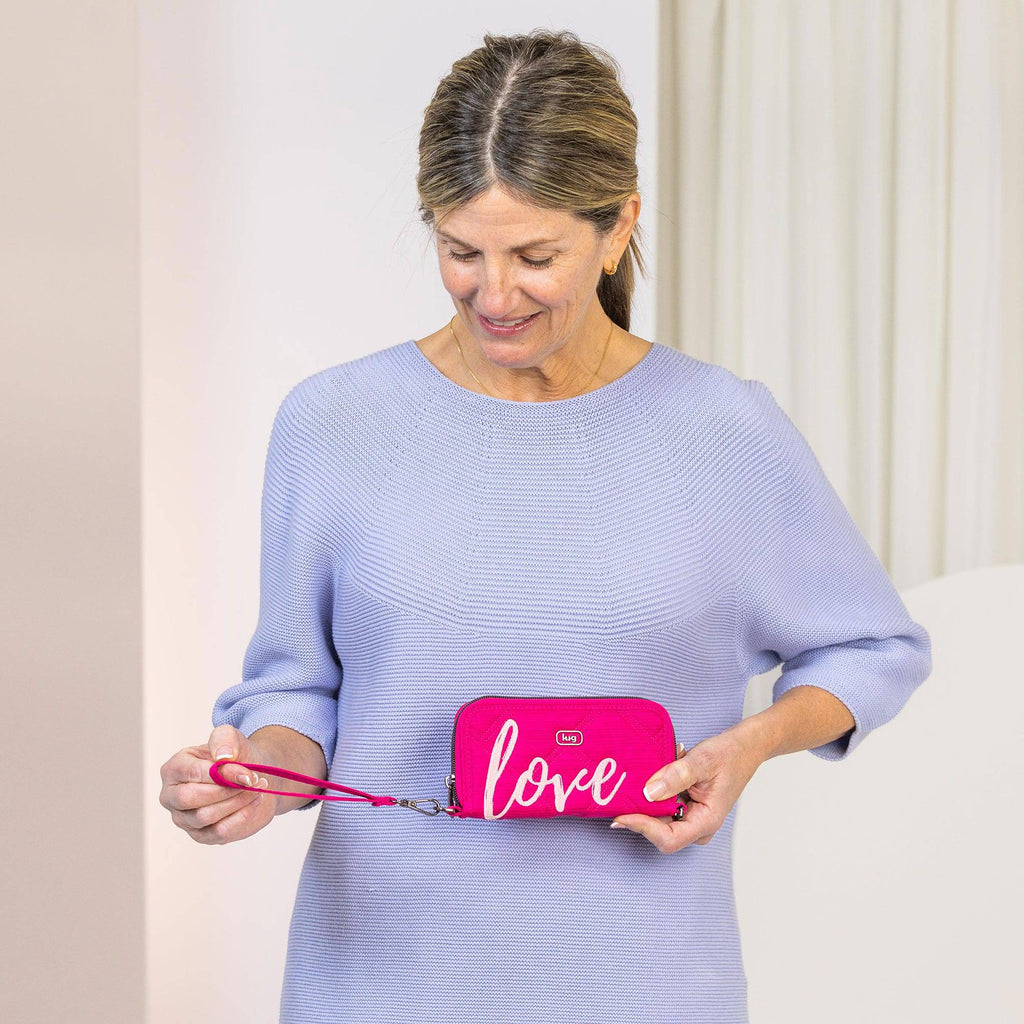 Whirly Love RFID Wristlet Wallet