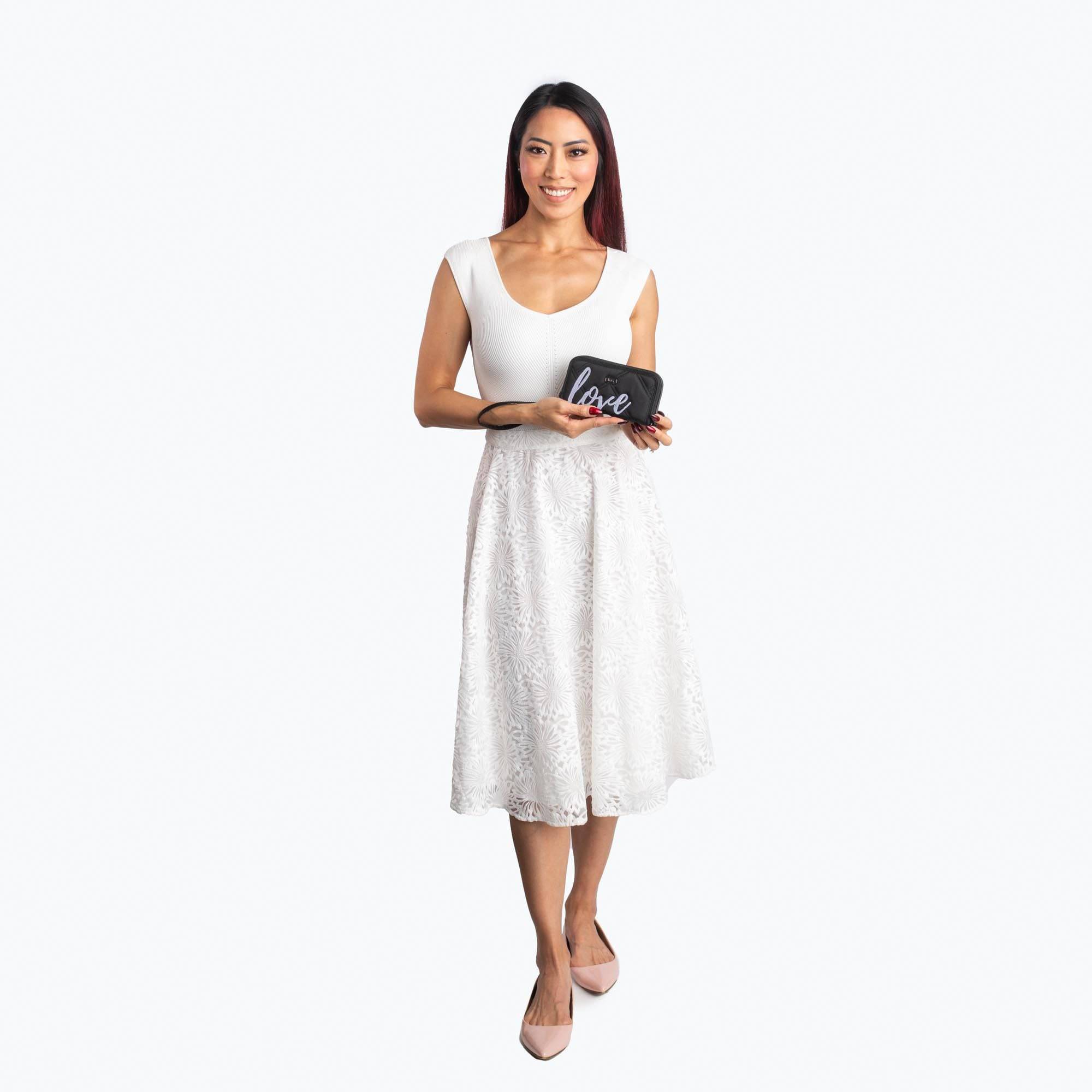 Whirly Love RFID Wristlet Wallet