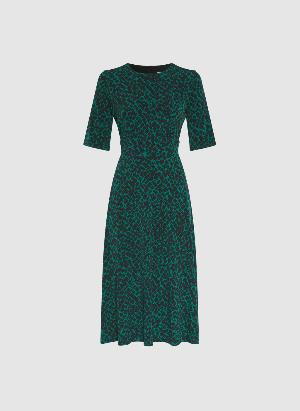 Abstract Midi Dress