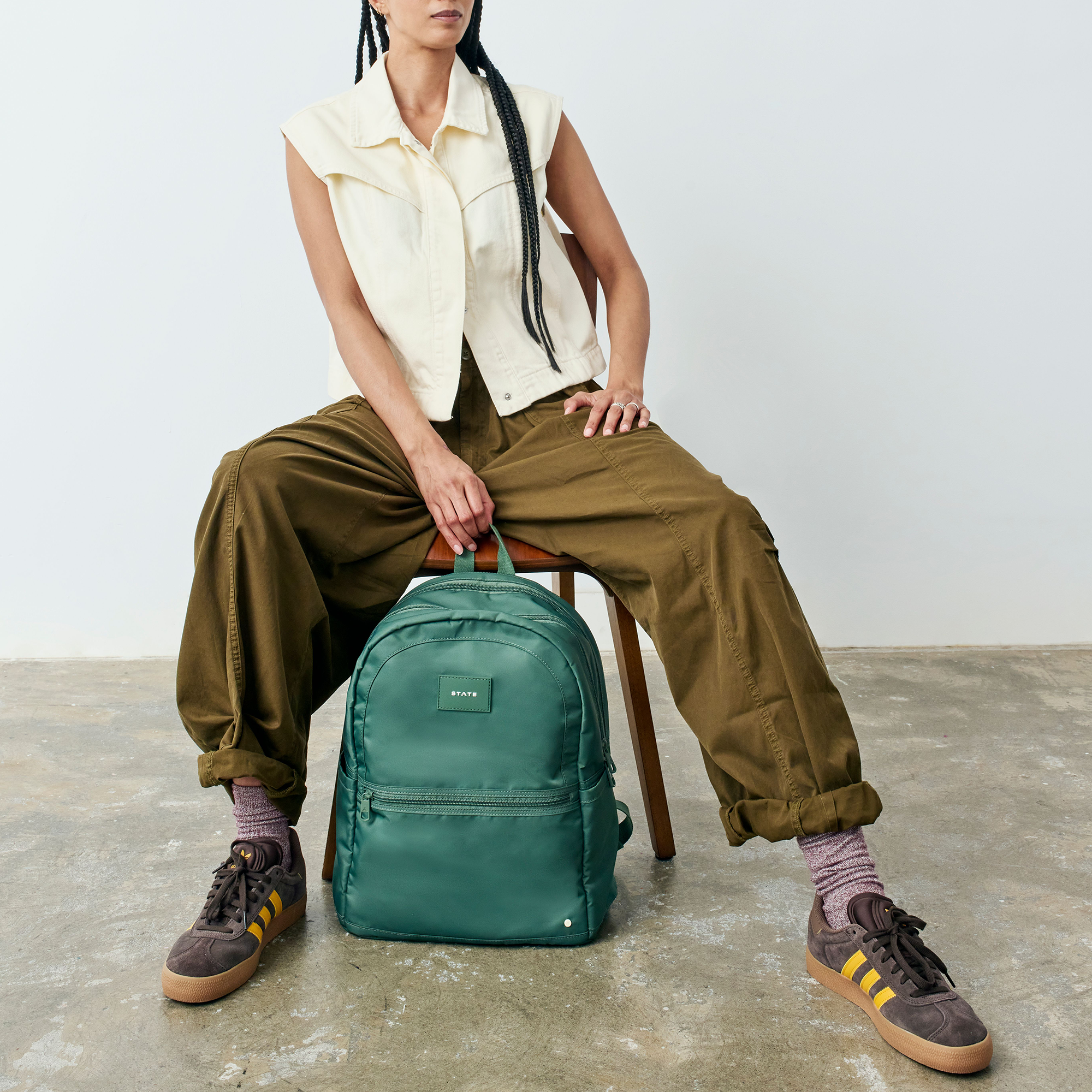 Evans Double Pocket Backpack